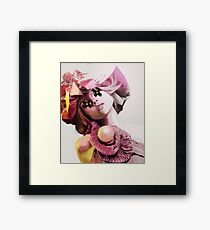 Caring Is Creepy Framed Print