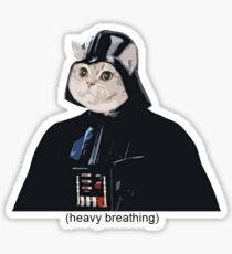 Heavy Breathing Sticker