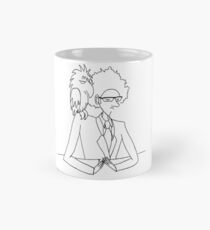 A Geography Teacher and his pet Crow Mug