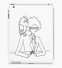 A Geography Teacher and his pet Crow iPad Case/Skin