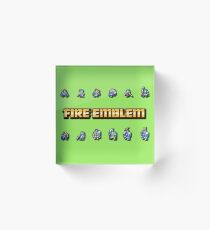 GBA LORDS | Fire Emblem Acrylic Block