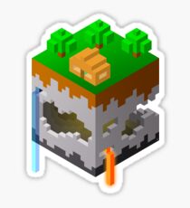 Minecraft Block Sticker