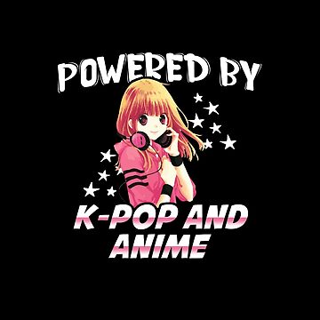 Sticker for Sale avec l'œuvre « Propulsé par K-Pop, Pop coréenne