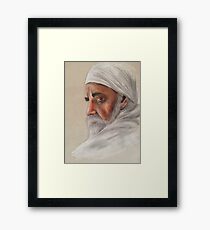 Sikh man Framed Print