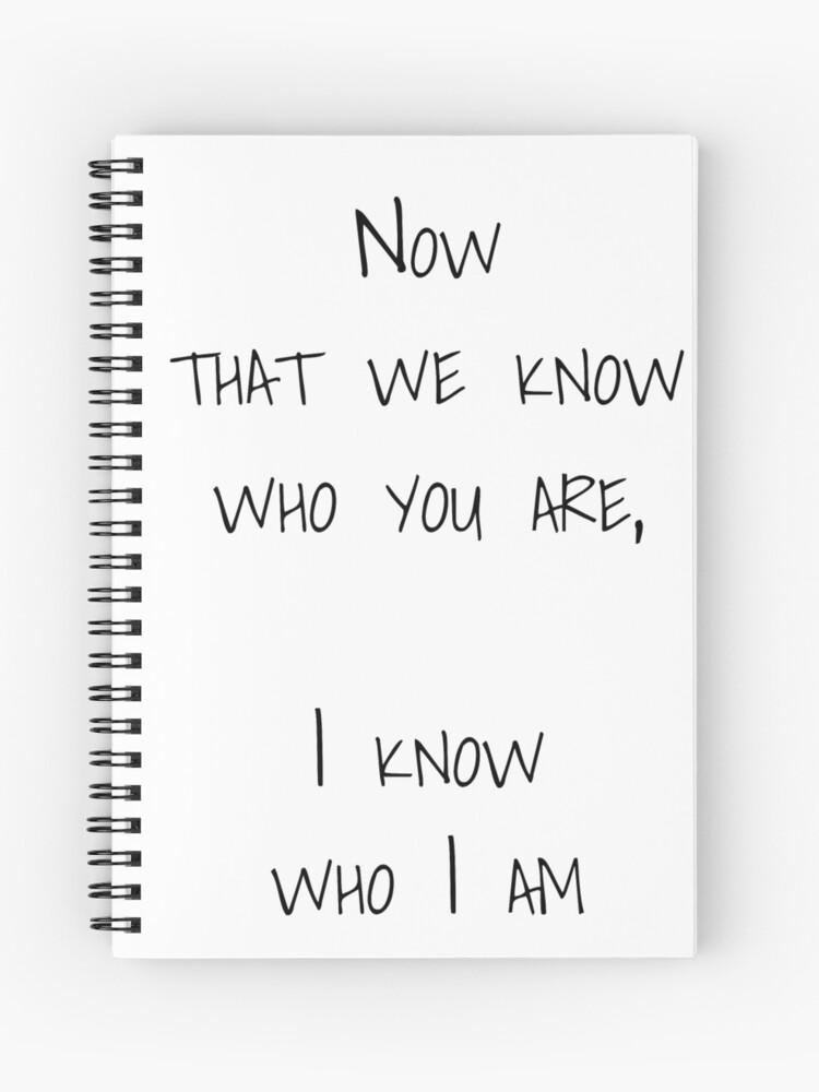 You know who you are