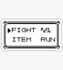 Pegatina Menú de Pokémon Gameboy
