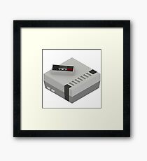 NES & Controller Framed Print