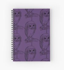 Owl Spiral Notebook