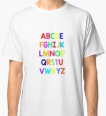 Alphabet fun Classic T-Shirt