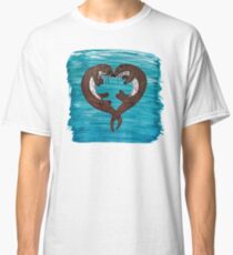 Loveheart Otters Classic T-Shirt