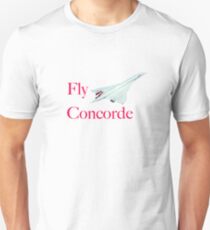 Fly Concorde Unisex T-Shirt