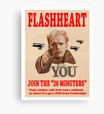 FLASHHEART WANTS YOU Canvas Print