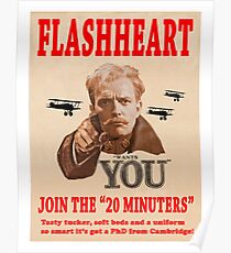 FLASHHEART WANTS YOU Poster
