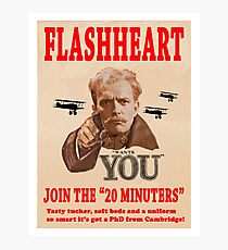 FLASHHEART WANTS YOU Photographic Print
