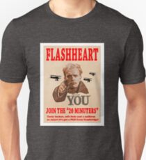 FLASHHEART WANTS YOU Unisex T-Shirt