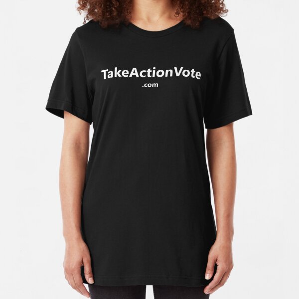 TakeActionVote.com Slim Fit T-Shirt