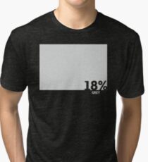 18% Grey Test Tee Tri-blend T-Shirt