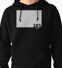 18% Grey Test Tee Pullover Hoodie