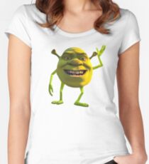 Shrek Wazowski Women's Fitted Scoop T-Shirt