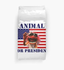 Animal for President Duvet Cover