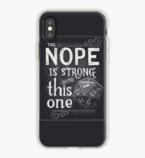 Vinilo o funda para iPhone El NOPE es fuerte con este