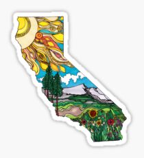 Pegatina California es amor