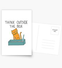 Kreative Katze Postkarten