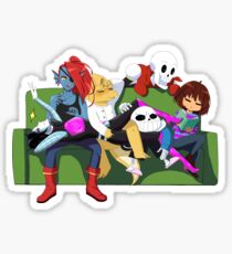 Undertale Squad Sticker