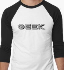 GEEK Men's Baseball ¾ T-Shirt