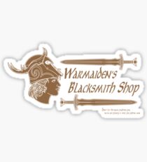 Warmaiden Sticker