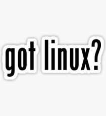 got linux? Sticker