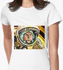 Cosmonaut Valentina Tereshkova-3 Women's Fitted T-Shirt