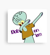 Lienzo Dabbing Calamardo