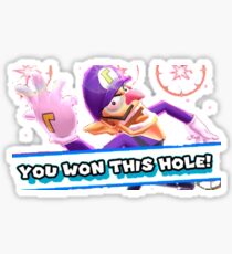 Ace in the Hole Waluigi Sticker