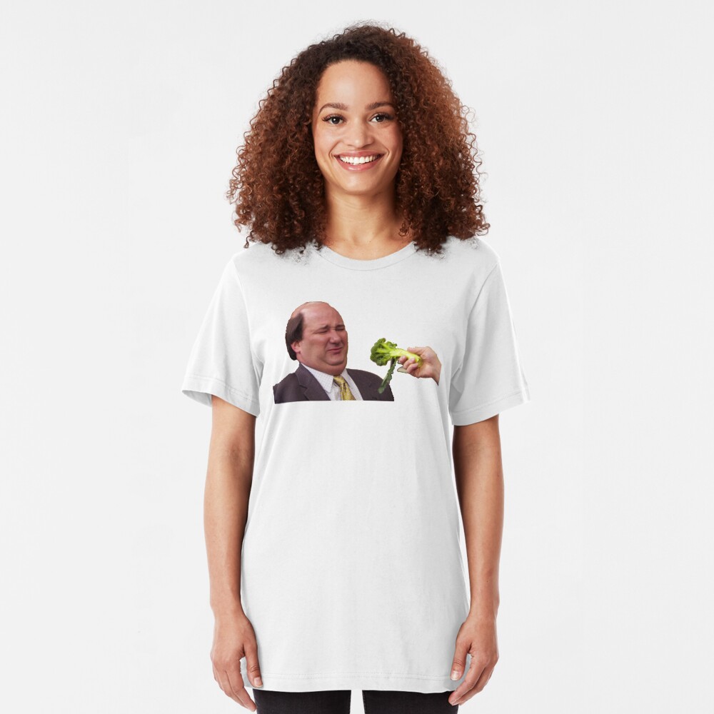 The Office Kevin Doesn't Like Broccoli Slim Fit T-Shirt