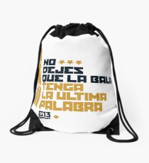 La bala Drawstring Bag