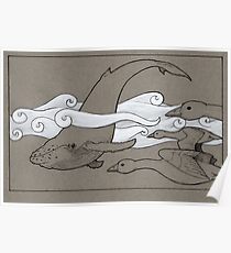 Whale in the Sky Poster