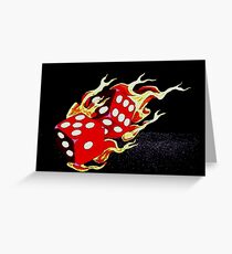 "Bones of Fire" by DCP Greeting Card