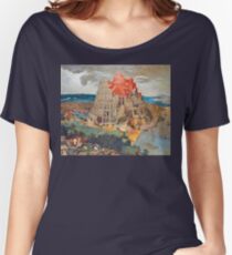 The Tower of Babel - Pieter Brueghel the Younger Women's Relaxed Fit T-Shirt