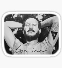 Bon Iver/Justin Vernon Painting Sticker