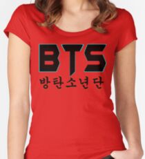 ♥ ♫ BTS-Bangtan Boys K-Pop Kleidung & Telefon / iPad / Laptop / MackBook Fällen / Skins & Taschen & Wohnkultur & stationäre ♪ ♥ Tailliertes Rundhals-Shirt