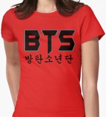 ♥♫BTS-Bangtan Boys K-Pop Clothes & Phone/iPad/Laptop/MackBook Cases/Skins & Bags & Home Decor & Stationary♪♥ Women's Fitted T-Shirt