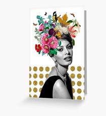 SOPHIA LOREN Greeting Card
