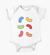Jelly Beans Pattern One Piece - Short Sleeve