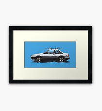 86 Framed Print
