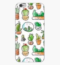 Vinilo o funda para iPhone Suculentas de acuarela
