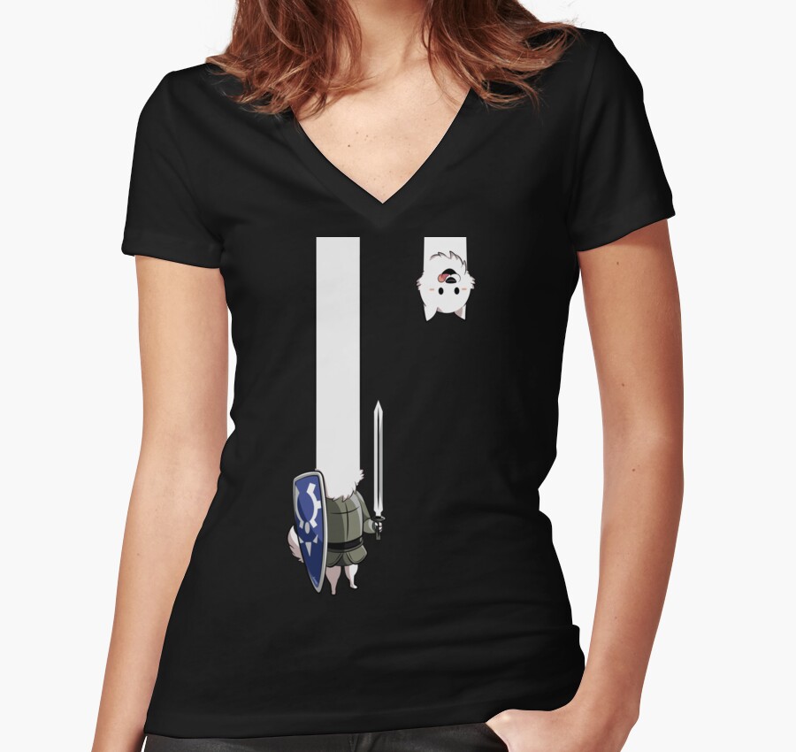undertale lesser quot undertale lesser quot s fitted v neck t shirts by zariaa redbubble undertale lesser quot undertale lesser quot s fitted v neck t shirts by zariaa redbubble