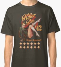 Killer Bee Pin Up Classic T-Shirt