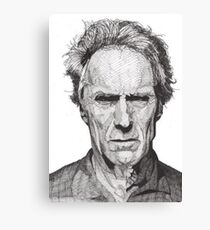 Clint Eastwood Canvas Print