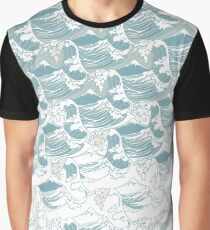 Big blue wave Graphic T-Shirt